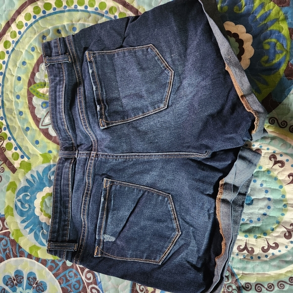 Womens Apt 9 Denim Blue Women's Shorts - Picture 7 of 9